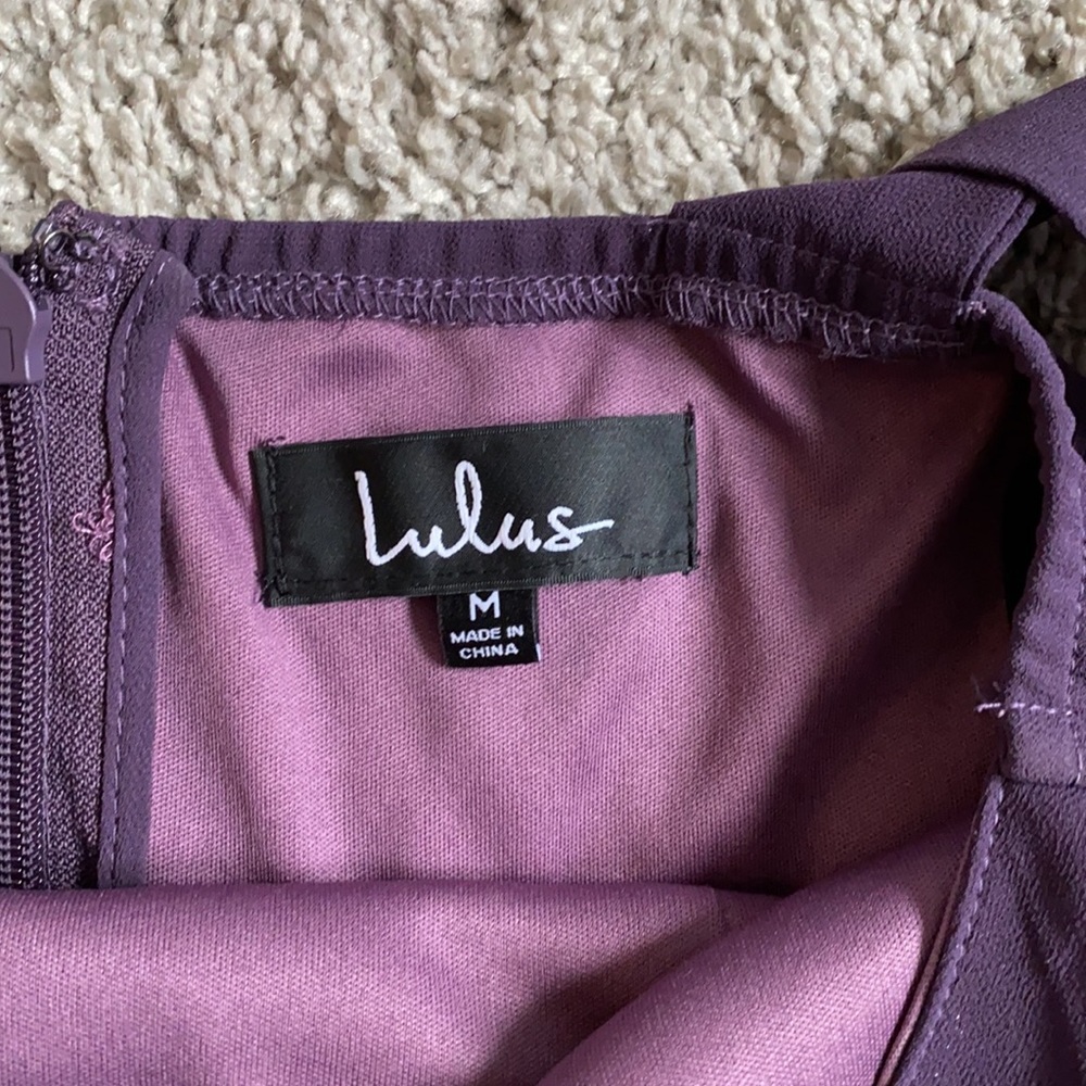Purple Lulu’s Air of Romance Dress - Picture 3 of 4